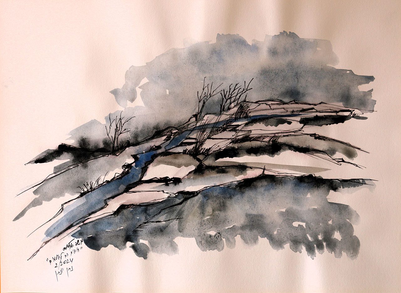 משה אלוס, שורשי תקווה על קרקע נוקשה. צילומים: מ״ל