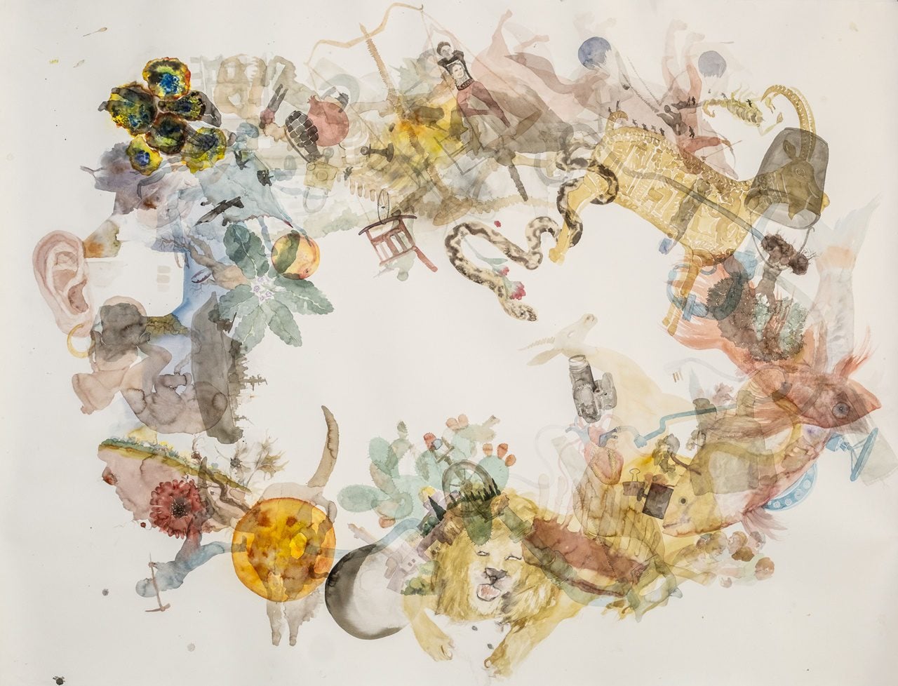 רחל קיני בגלריית הקוביה. צילומים: מתן פישר