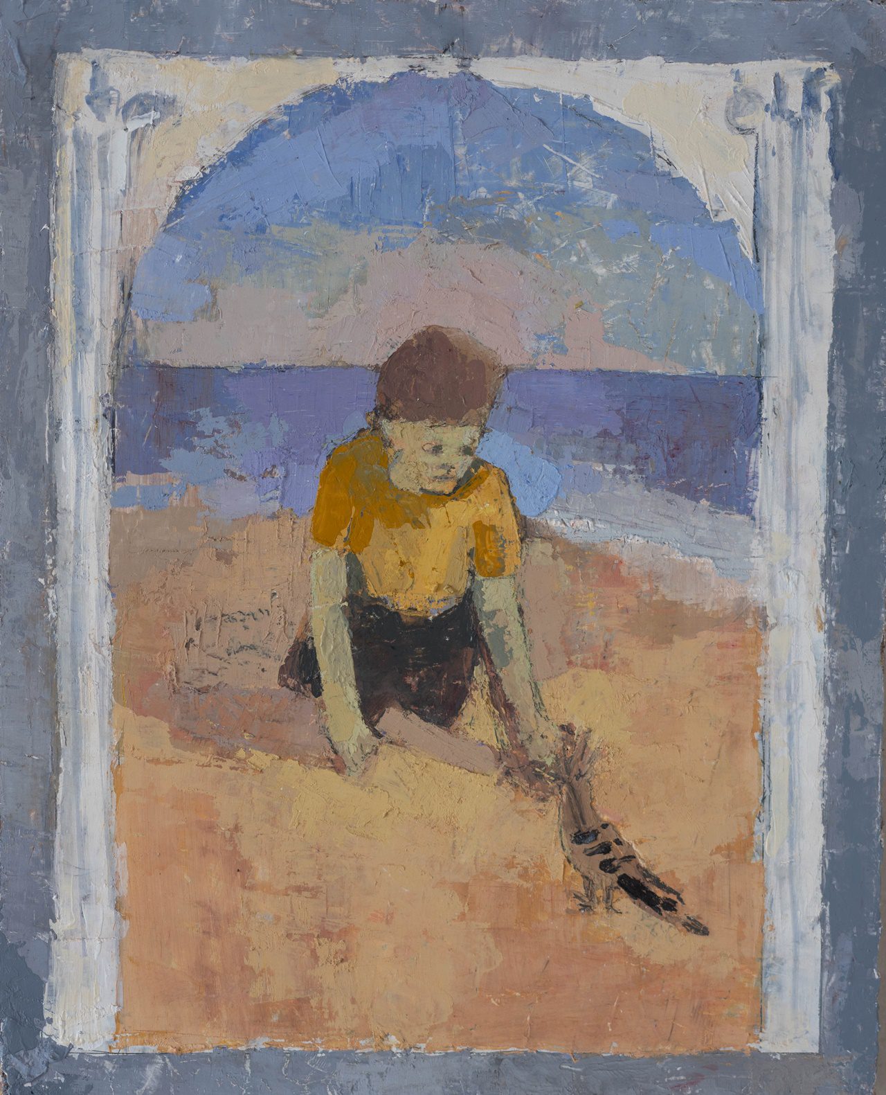 יהונתן בקר, ״החוף הסודי״. צילום: עידו מרקוס