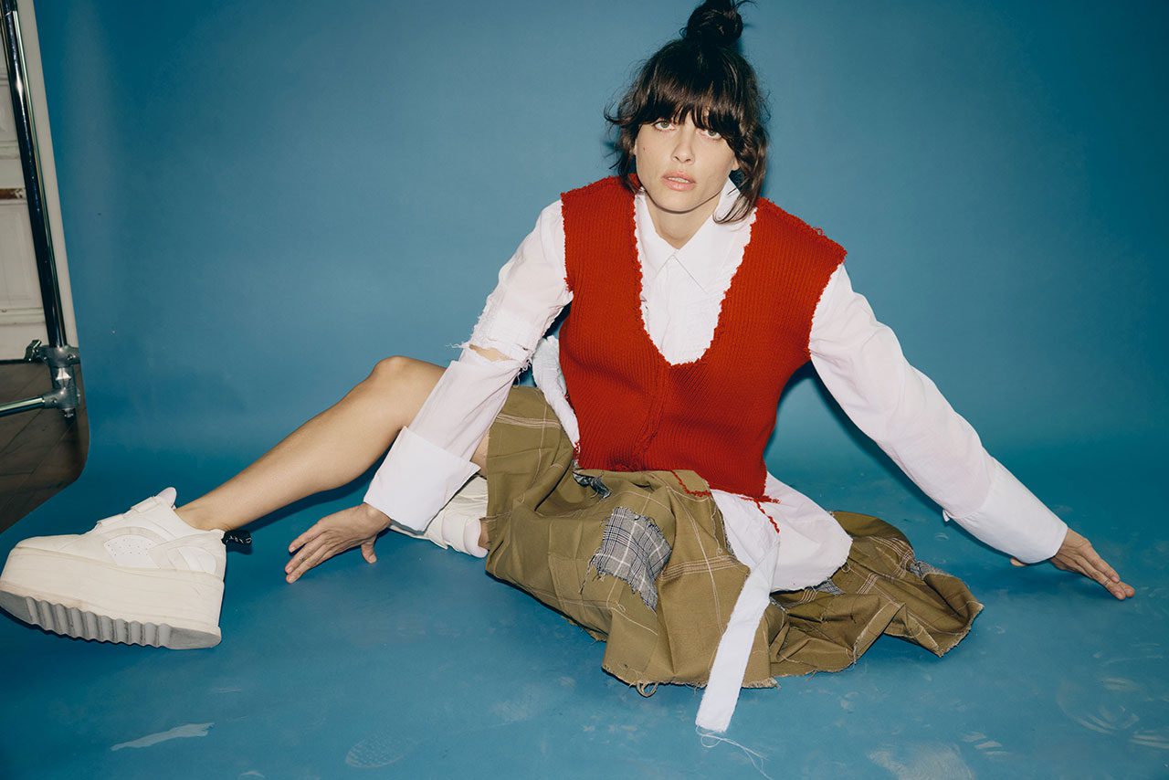 דגמים של עדן קיכלר ועלמה שפיגלר. צילום: שי פרנקו