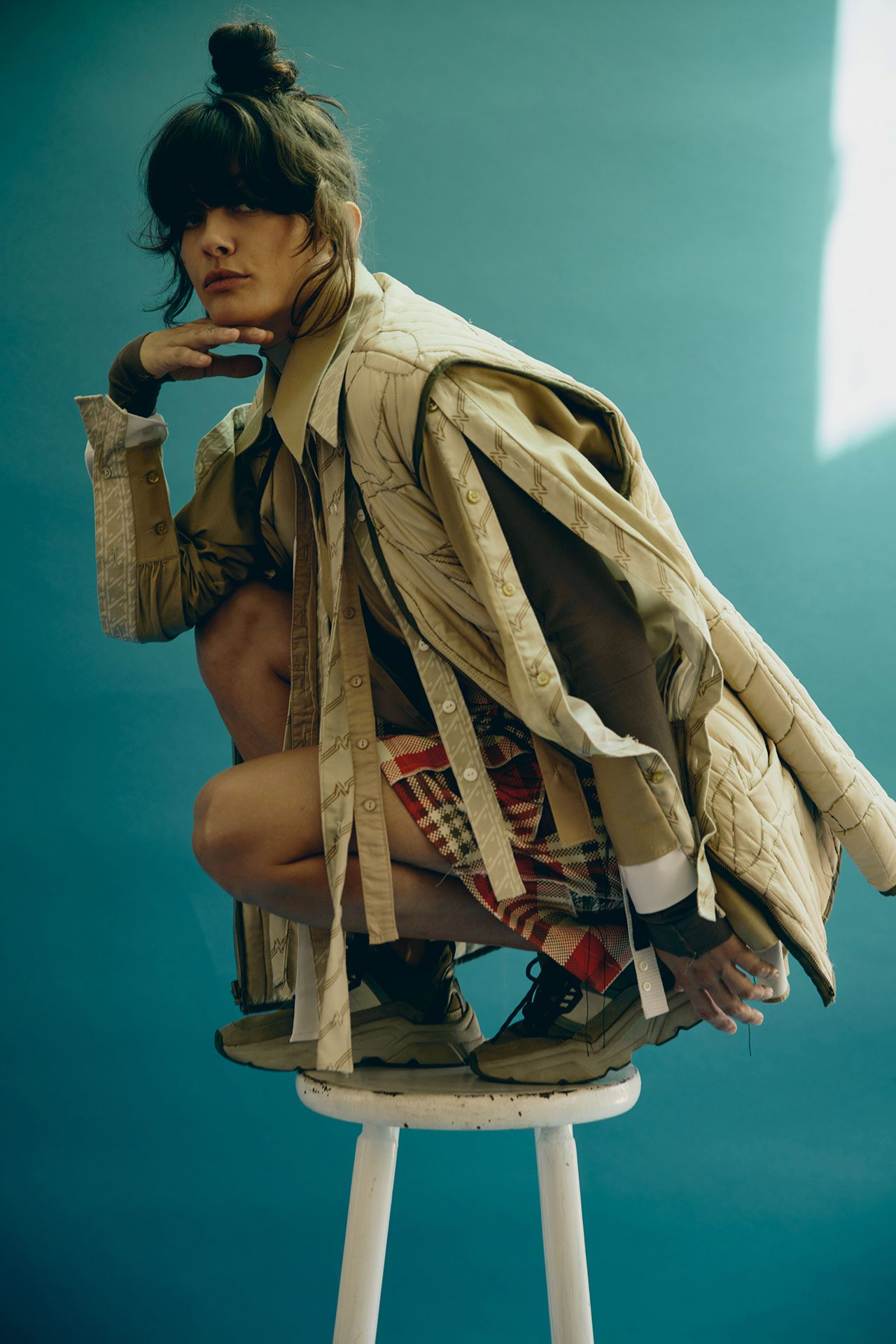 דגמים של עדן קיכלר ונוגה ונריק. צילום: שי פרנקו