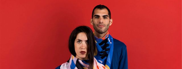 עדן וידאל וענבל לפידות וידאל, סטודיו UNDER. צילום: איה וינד