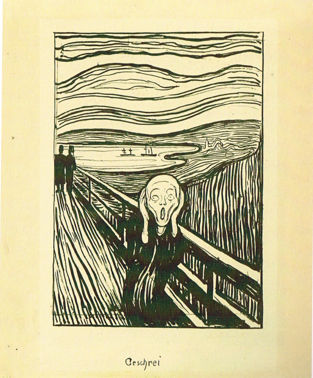 הזעקה 1895 מוזיאון מונק, אוסלו