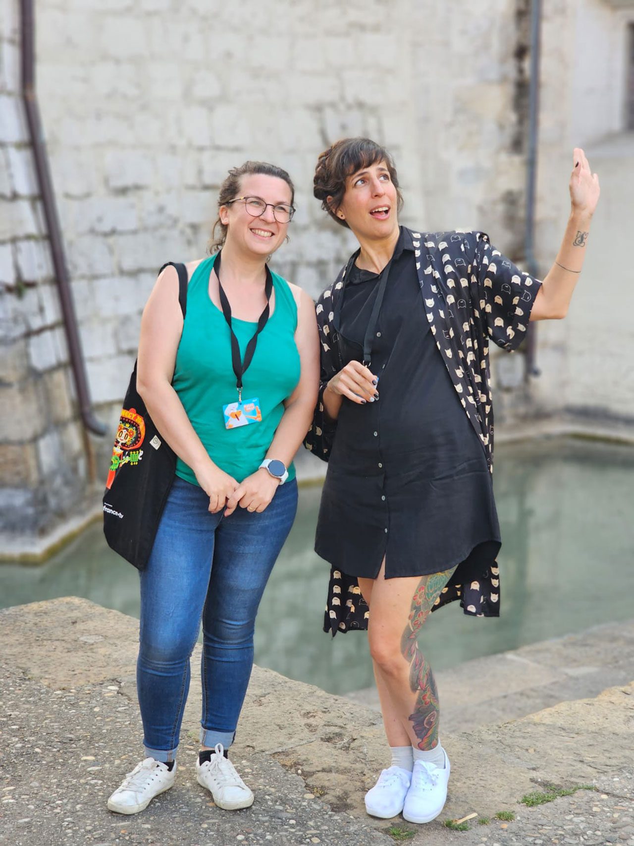 סוהיני טל וחן חייפץ בפסטיבל אנסי. צילום: ויטי ברצ׳יק