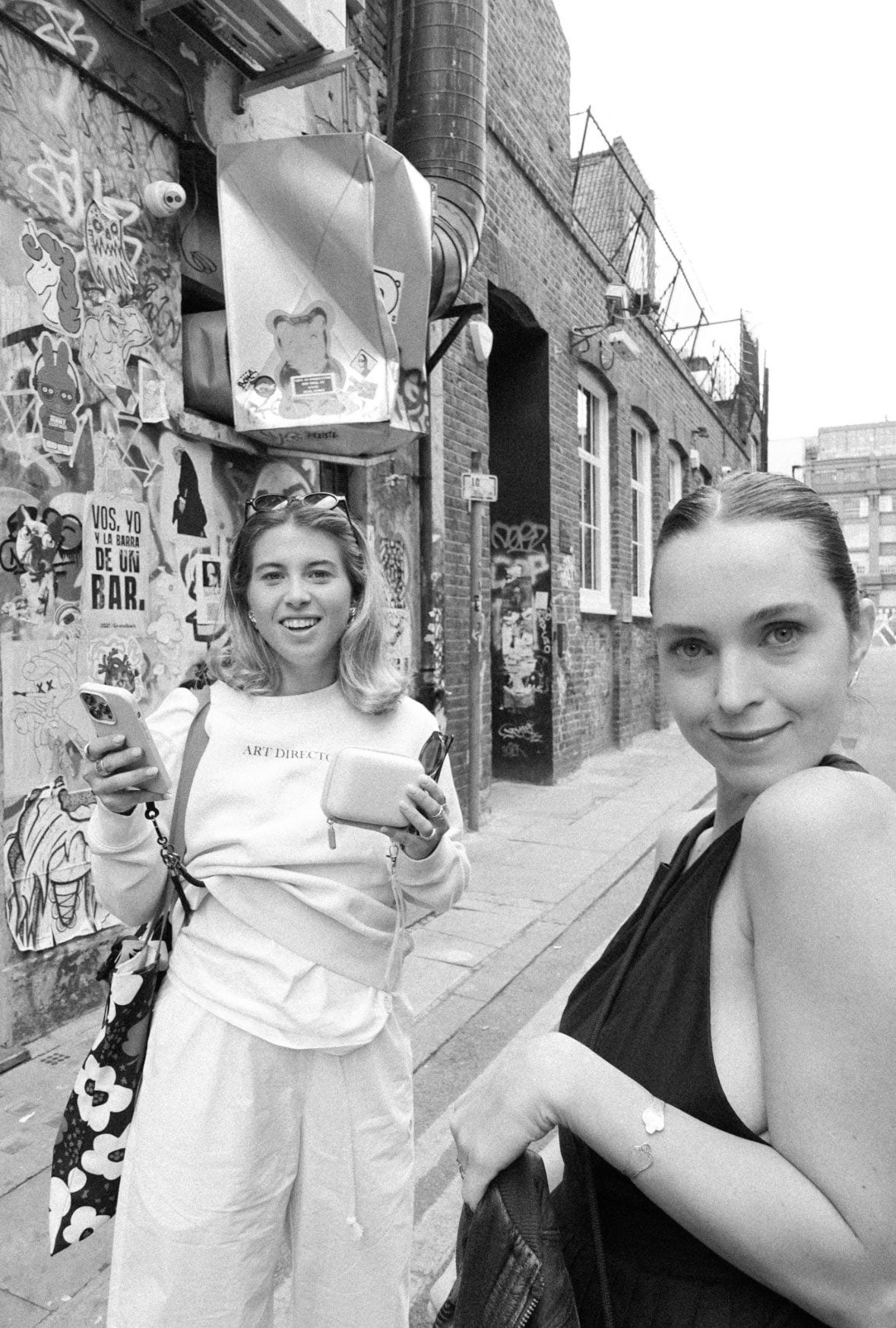 שירז להב (מימין) ונטע אוסישקין. צילום: אלמוג כהן