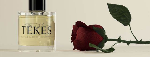 בושם Wild Rose של TEKES. צילום: סטודיו YM3D