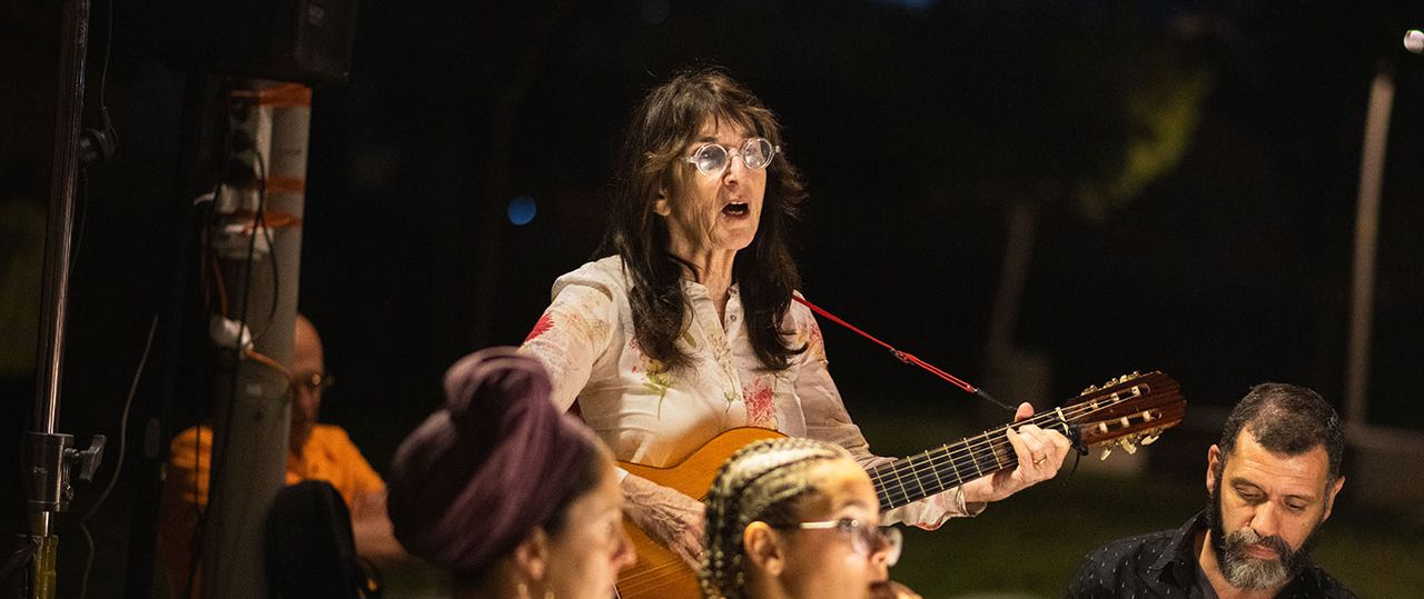 נעמי יואלי, ״והגדת״, אירועי מדרום, 2024. צילומים: יאיר מיוחס
