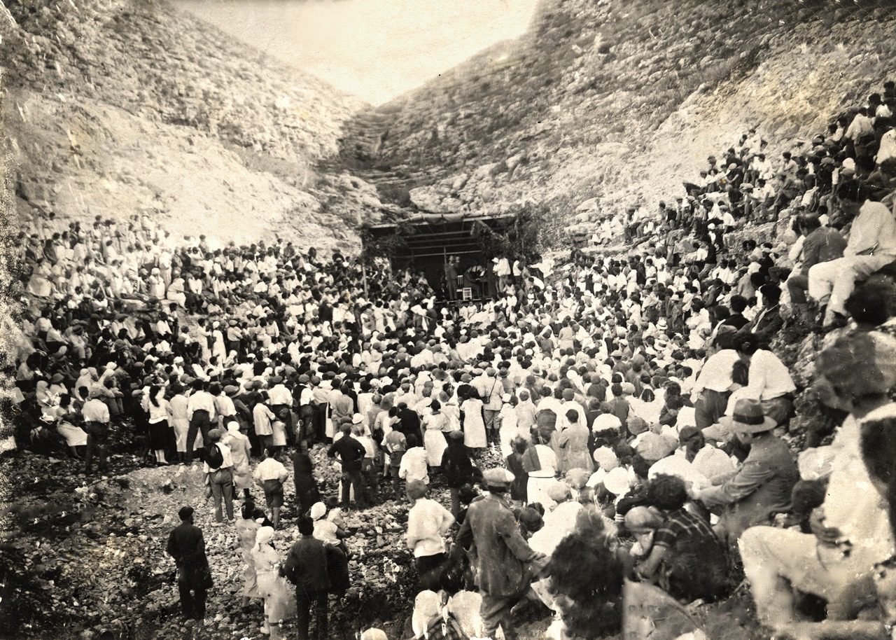 הקונצרט של יאשה חפץ, 1926. צילום: ציפורה דוד