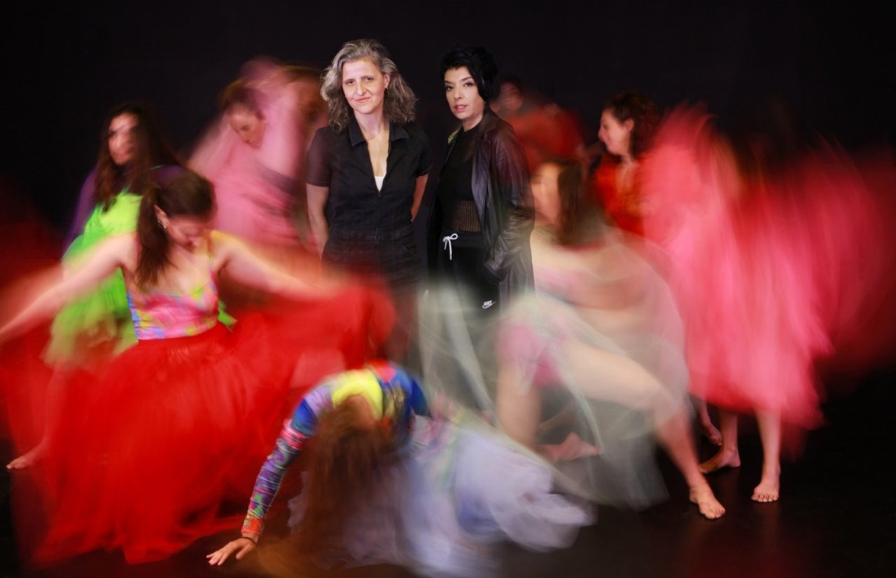 יסמין גודר ודקלה. צילום: תמר לם
