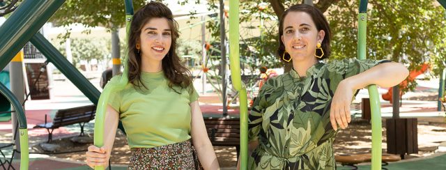הגר רבן וטלי קיים. צילום: לי ברבו