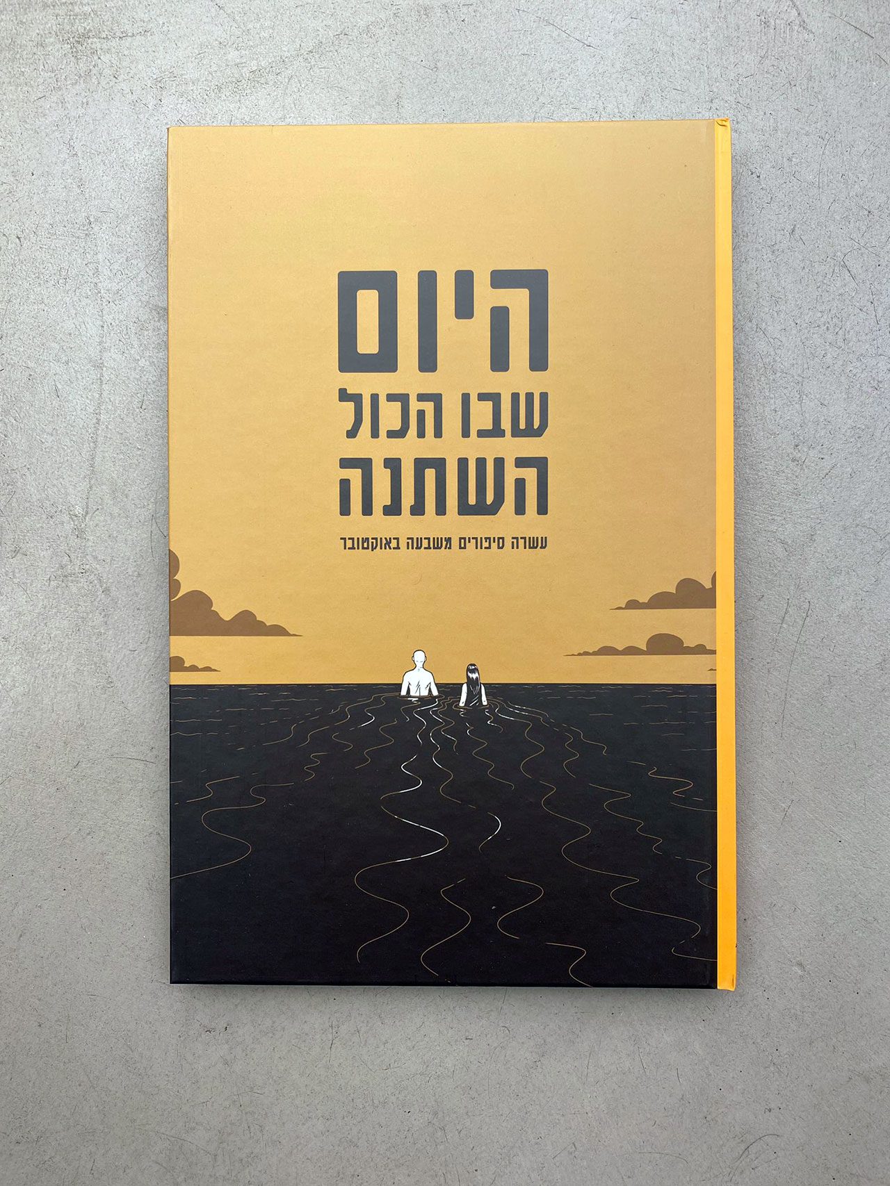היום שבו הכול השתנה, יוקה הוצאה לאור. איור: דניאל גולדפרב; עיצוב: סטודיו קרן וגולן