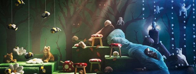 יער שוודי לילדים באיקאה. צילום: מ״ל