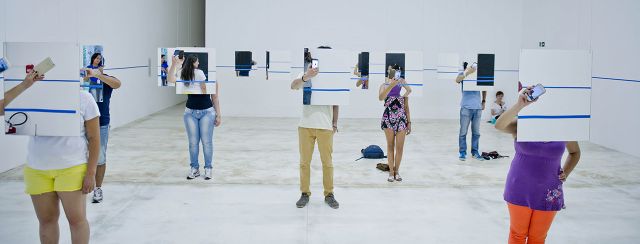 עפרי כנעני, מחשבים מסלול מחדש. צילום: וויליאם גומז