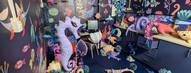 תמרה צ׳נגרי ב־Work Off Art. צילומים: מ״ל