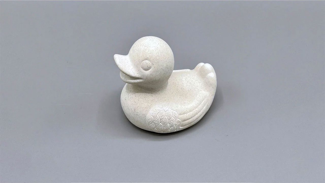 אורי רביד, ברווז בטון לעילי. צילום: מ״ל