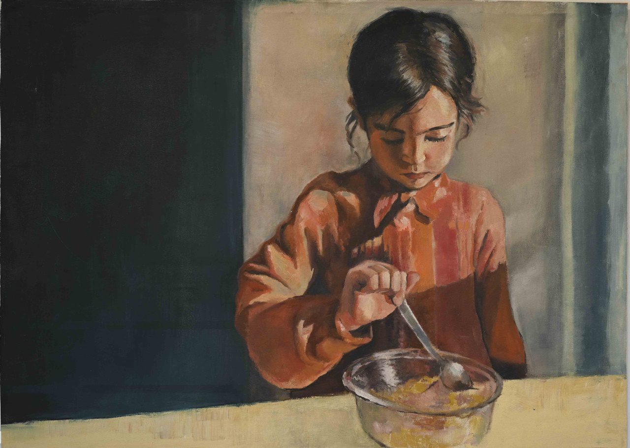 מיטל שוגרמן בסטודיו מנדרינה. צילומים: מיכאל גלעדי