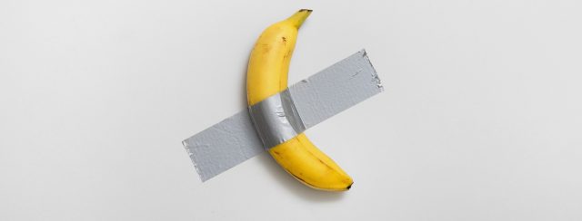 מאוריציו קטלן, קומיקאי. צילומים: סותבי׳ס