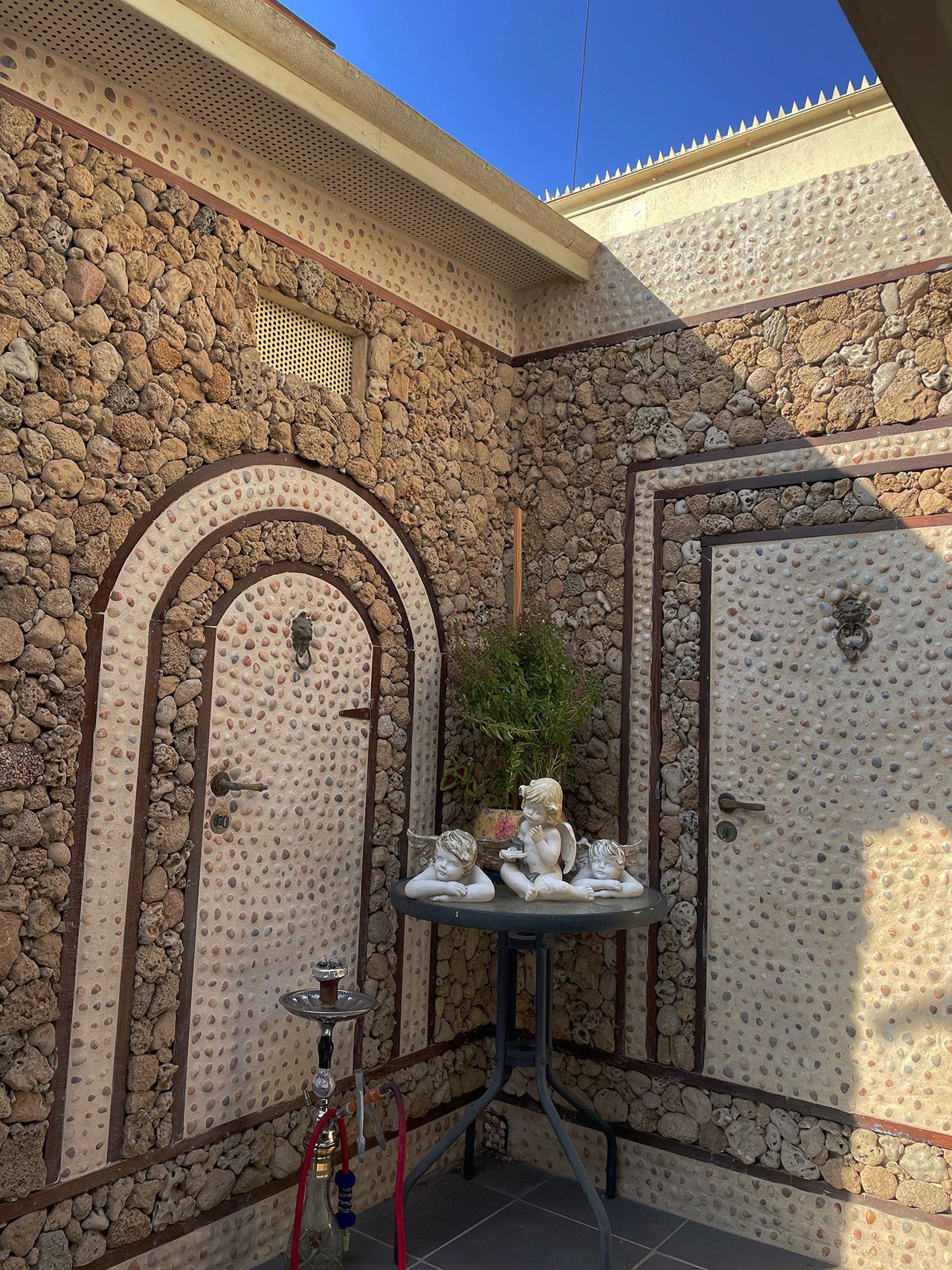 ביתו של סבה של זוריק, מוניר קופטי ז״ל