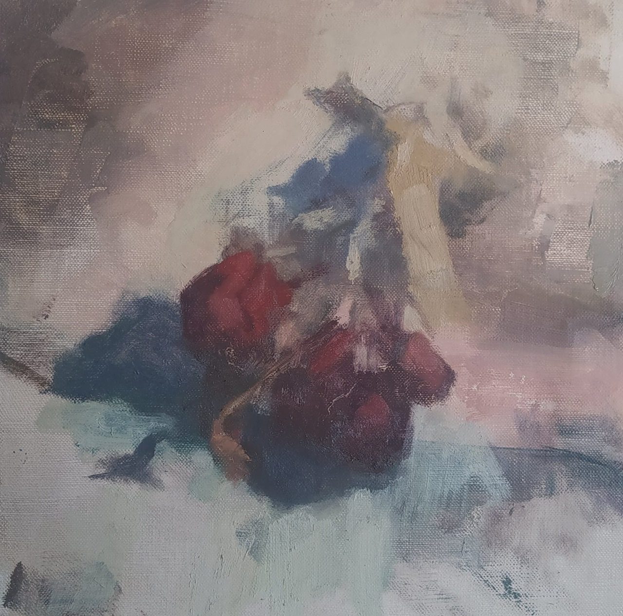 תרצה אלדד בגלריה שער העמקים. צילומים: מ״ל