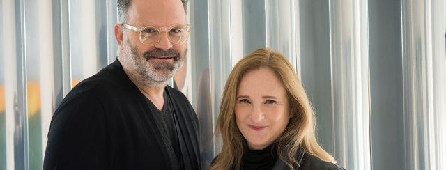 אלון ברנוביץ ואירנה קרוננברג. צילום: שרון דרעי