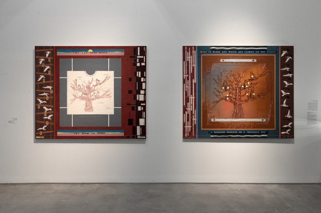 מיכל נאמן בתערוכה ״חלומות צלולים״ צילום זוהר שמש, מוזיאון ישראל