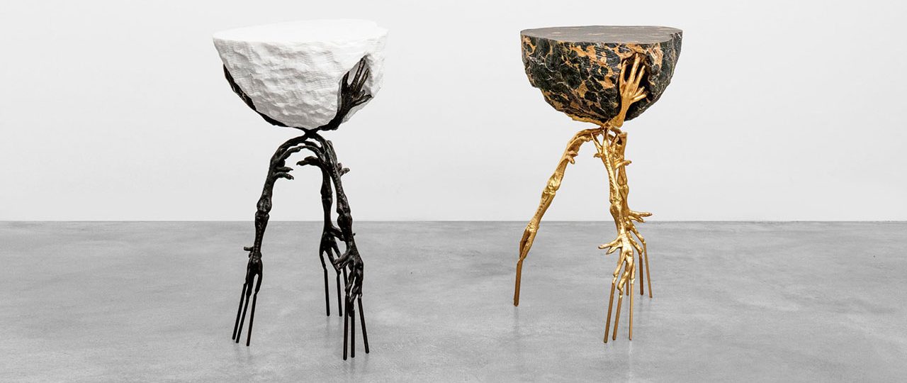 שולחן צד ״המספריים של אדוארד״. צילום: גוסטיני סטאגטי