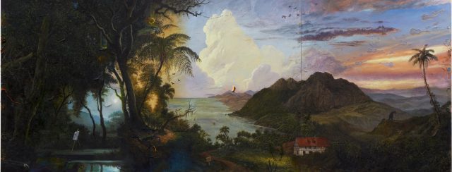 במבט לאחור, הייתי צריך להיות יותר בבית 2022 Friedrich Kunath פרידריך קונאת בביתן איל עופר, מוזיאון תל אביב לאמנות. צילום: איוון וולש, בלום אנד פו