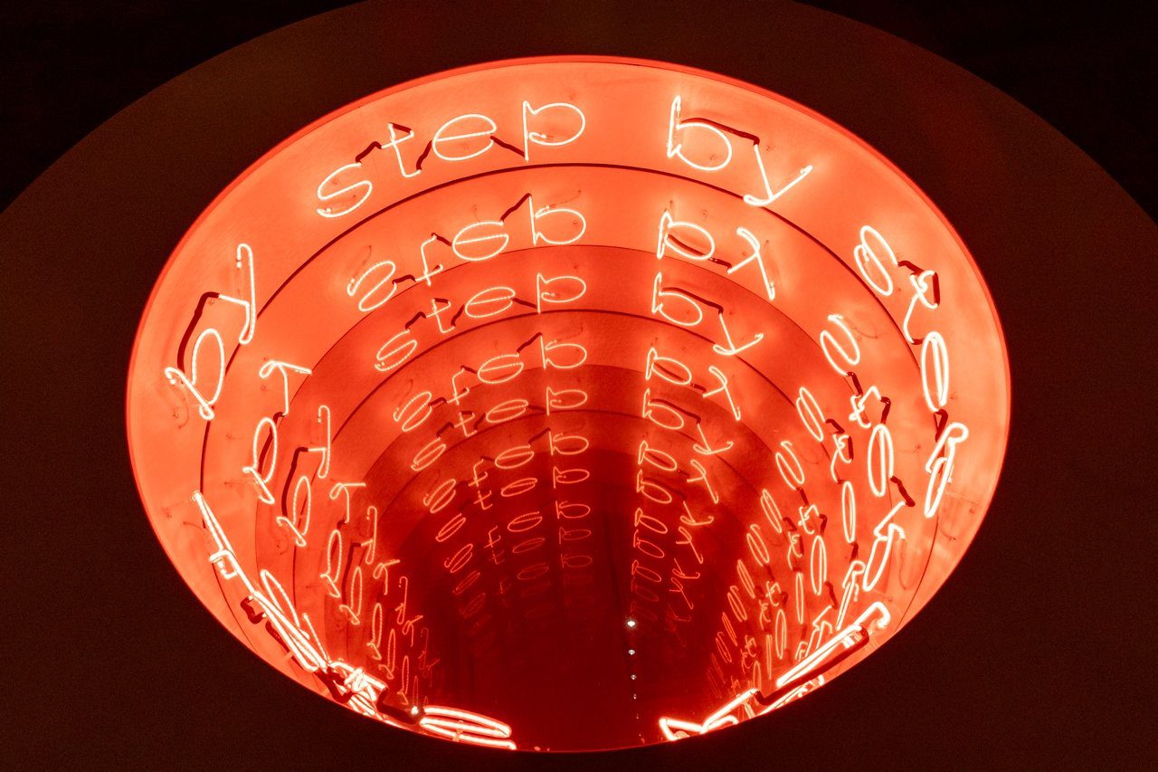 בתערוכה ״חלומות צלולים״. צילום זוהר שמש