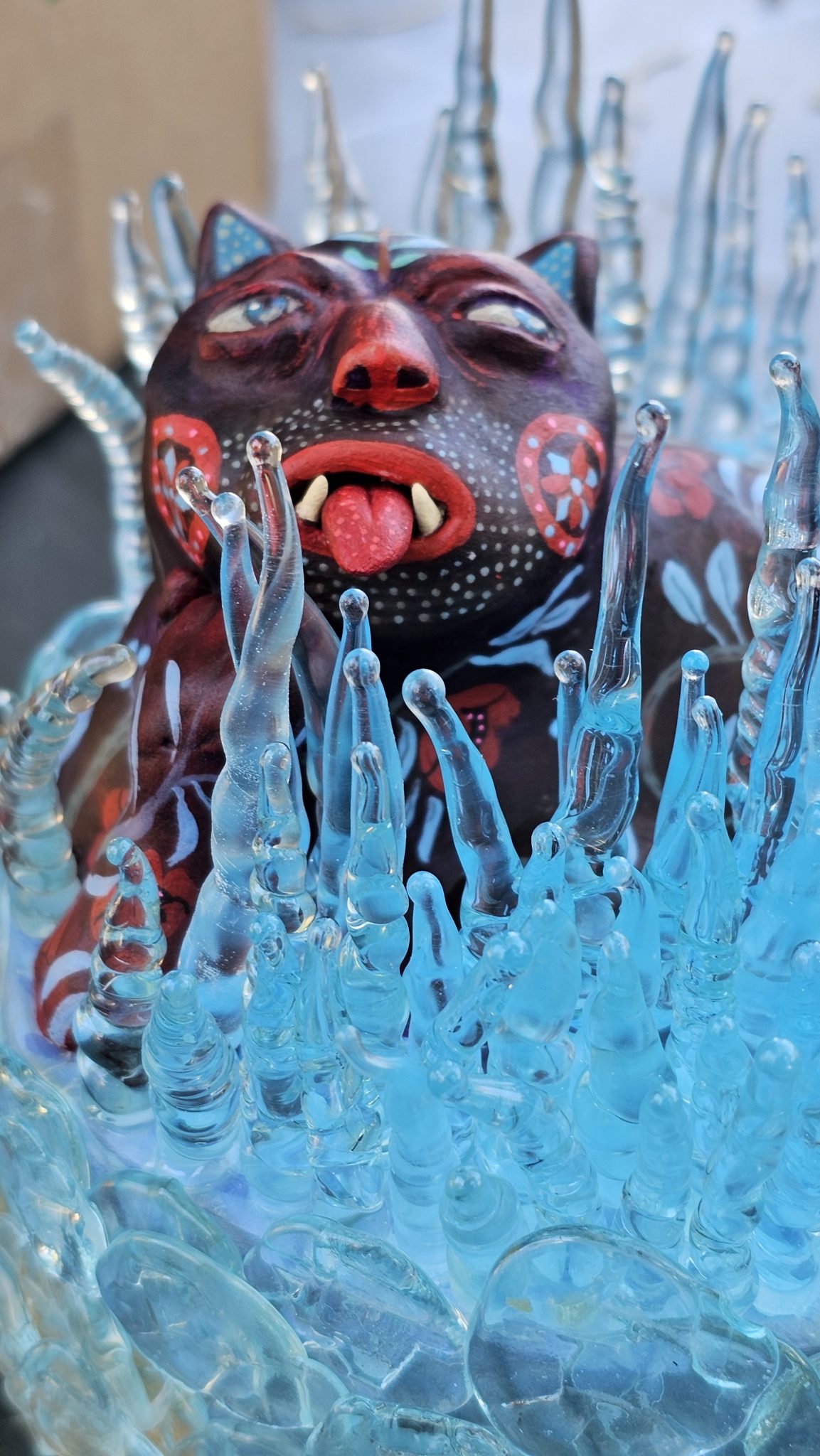 לנה רבנקו ונירית דקל, שומר הלהבות הכחולות. צילום: לנה רבנקו