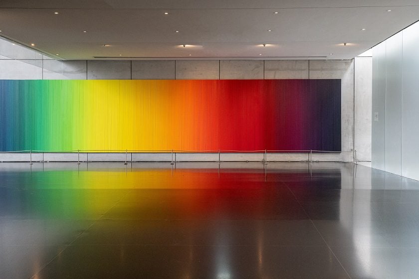 אולאפור אליאסון, והיתה קשת. צילום: מוזיאון ישראל, ירושלים