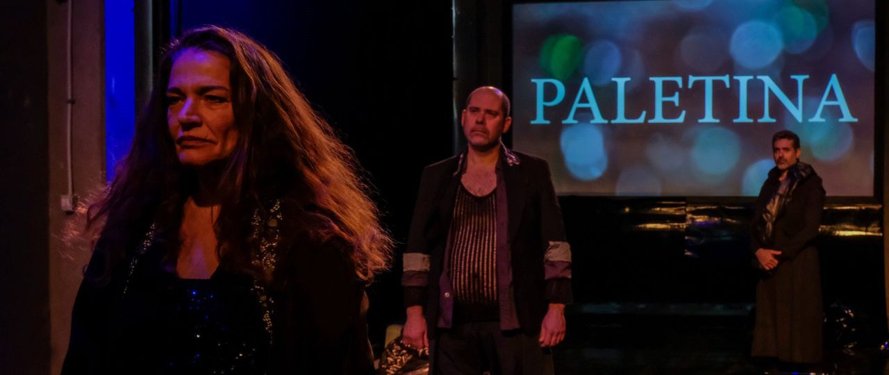 דן שפירא, ערן בן צבי ומרב גרובר; Paletina. צילומים: אורי רובינשטיין