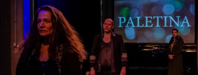 דן שפירא, ערן בן צבי ומרב גרובר; Paletina. צילומים: אורי רובינשטיין