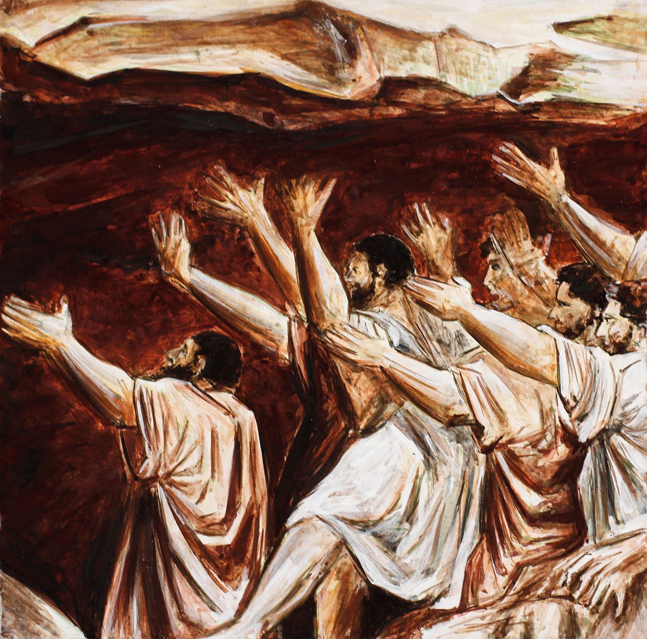 צרה. צילומי עבודות: אלדו די טיבולי