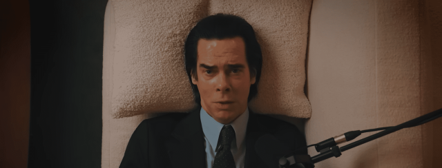 ניק קייב. צילומסך מתוך הפודקאסט Fashion Neurosis