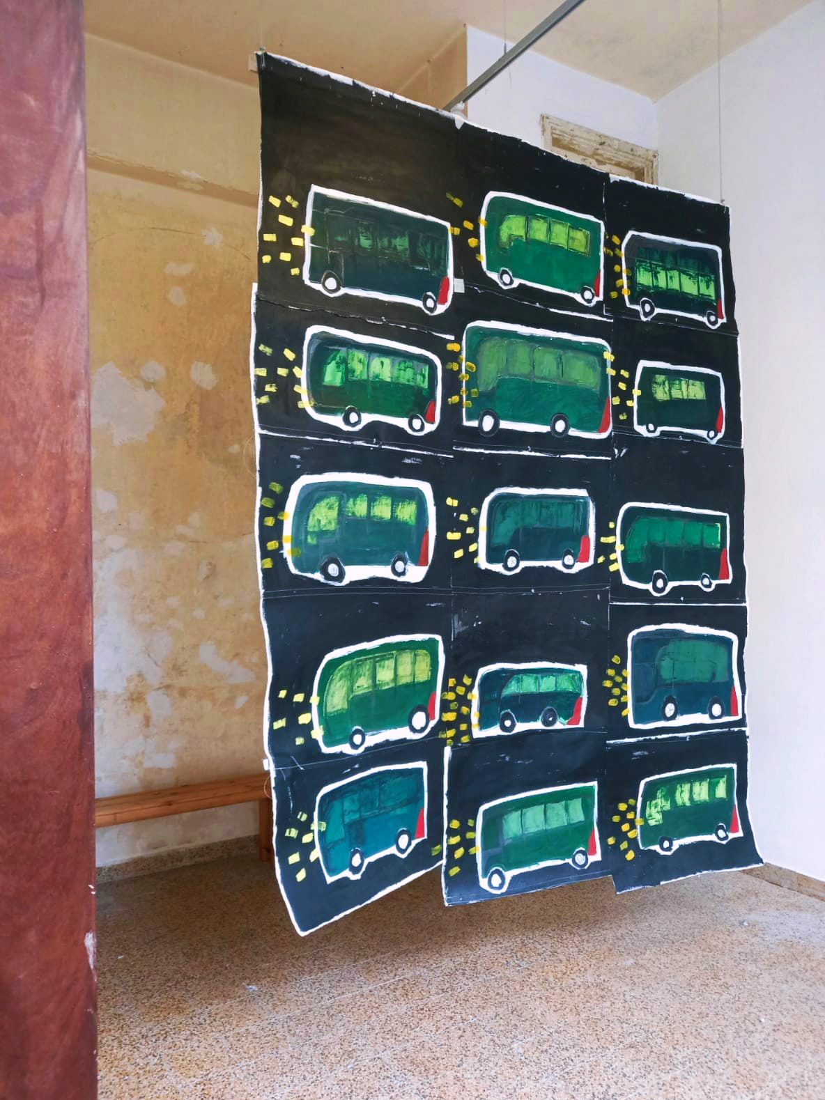 תמר אוסטרהוף בגלריה מזו. צילומים: מ״ל