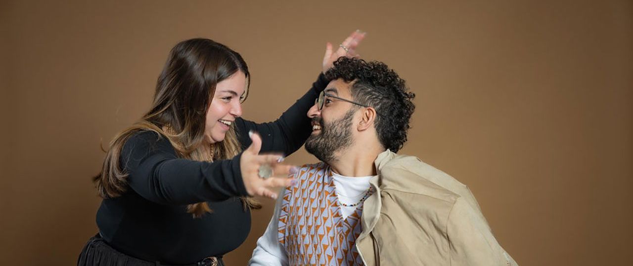 ניב מנחם וירדן שיקלי. צילום: יעל אילן