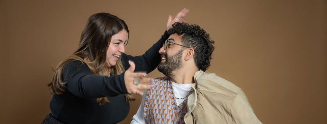 ניב מנחם וירדן שיקלי. צילום: יעל אילן