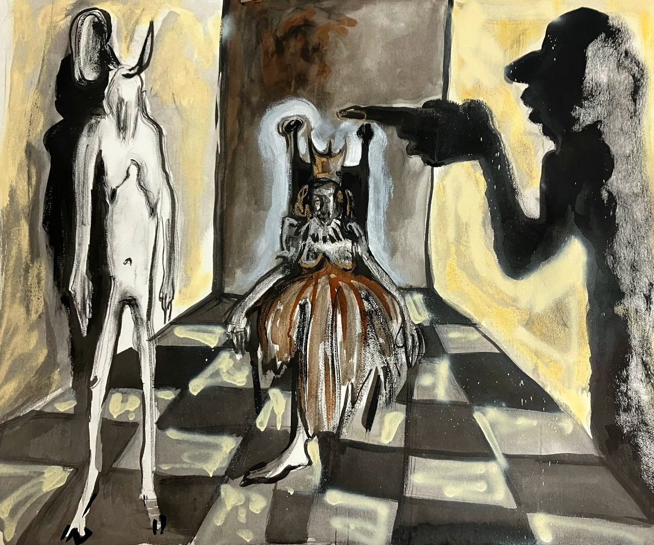 דינה יקרסון, ידי נחש. צילום: מ״ל