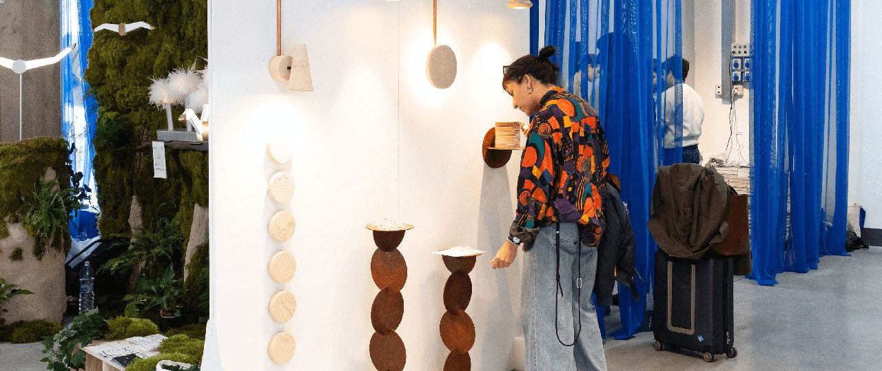 סטודיו שבלול בשבוע העיצוב מילאנו. צילום: דלידה סילמני