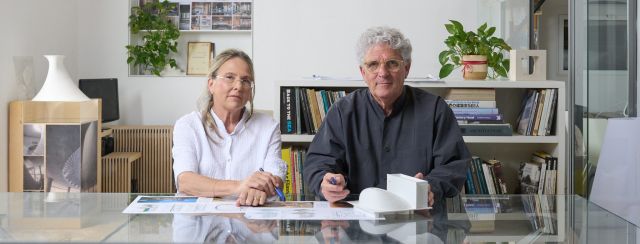 איתן קימל ומיכל קימל אשכולות. צילום: מיכאל צור