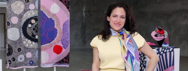 מיכל ליפשיץ בתחרות Fashion Trust. צילום: סטפני קינן