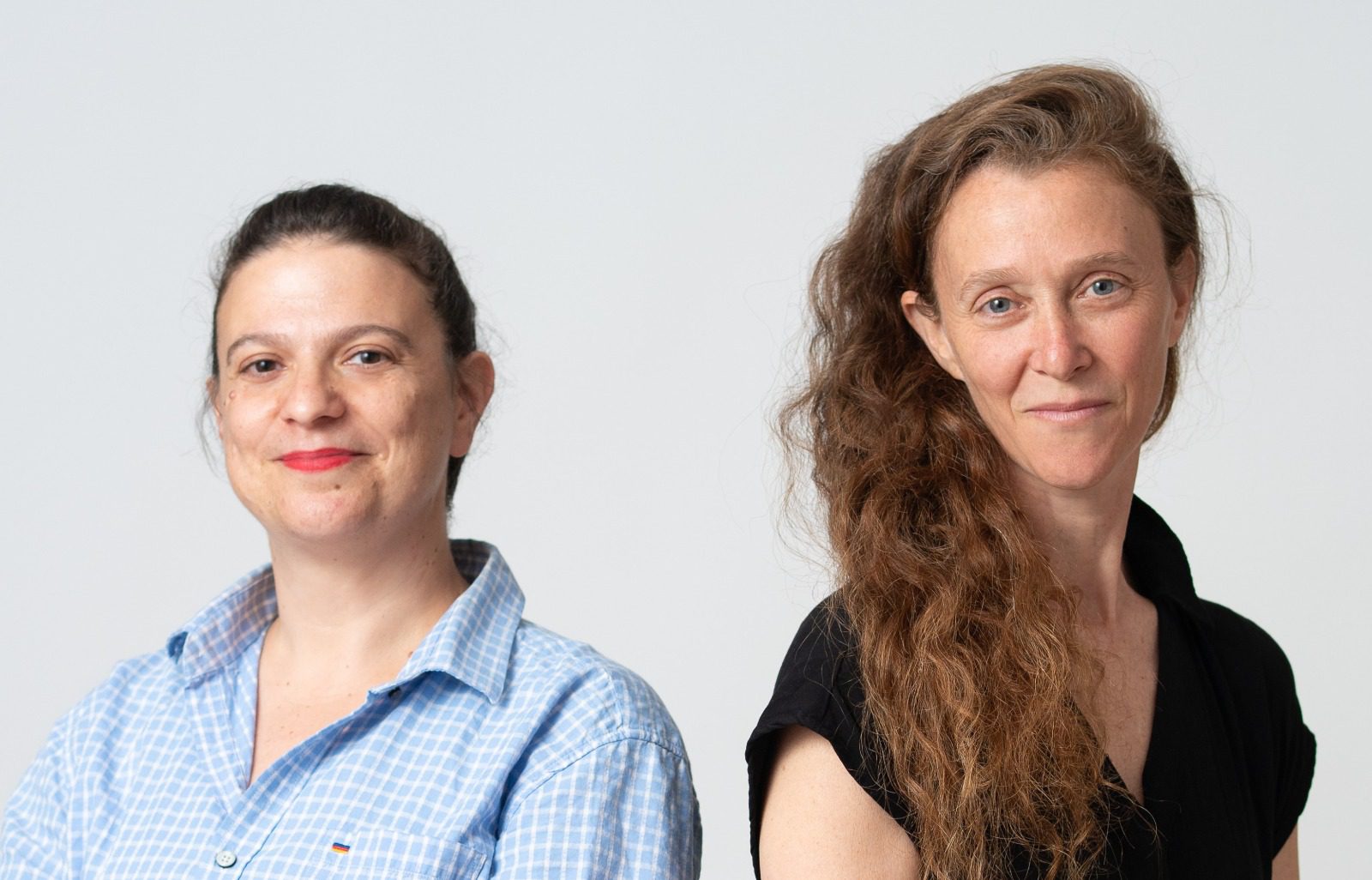 מאיה ברינר וענת כץ. צילום: יאיר מיוחס