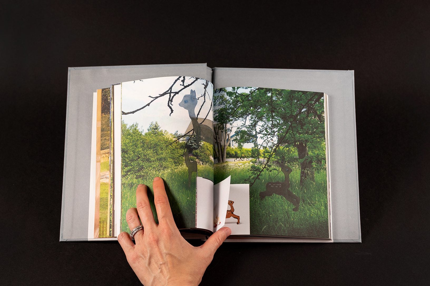 מתוך ספר האמנית של הילה לביב. עיצוב: נועה שוורץ. צילומים: רויטל טופיול