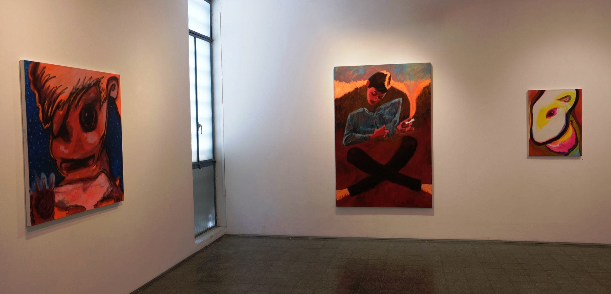 מראה הצבה בתערוכה פיקוח נפש, גלריה מאיה