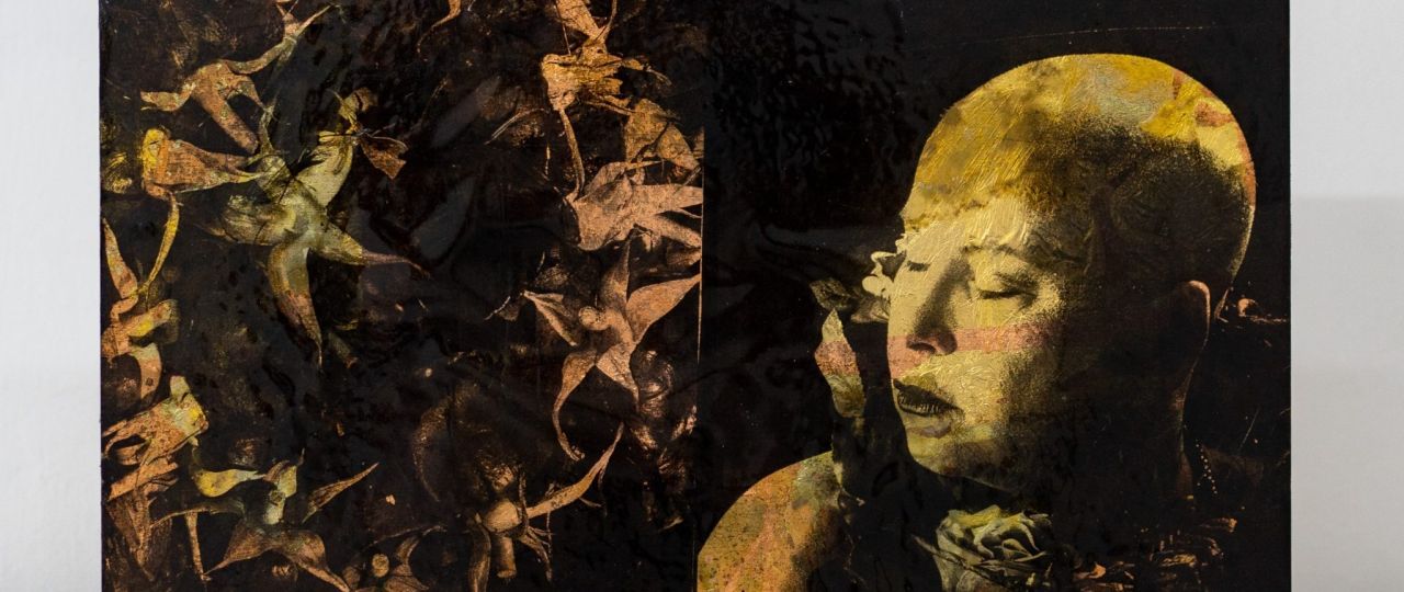 ברכה גיא, מתוך התערוכה ״צעיפים מדברים״. צילומים: מ״ל