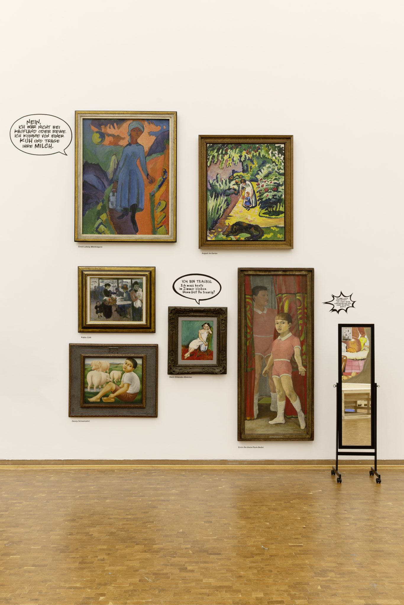 מראה הצבה, מוזיאון לודוויג, קלן. צילום: Vincent Quack/Museum Ludwig Cologne