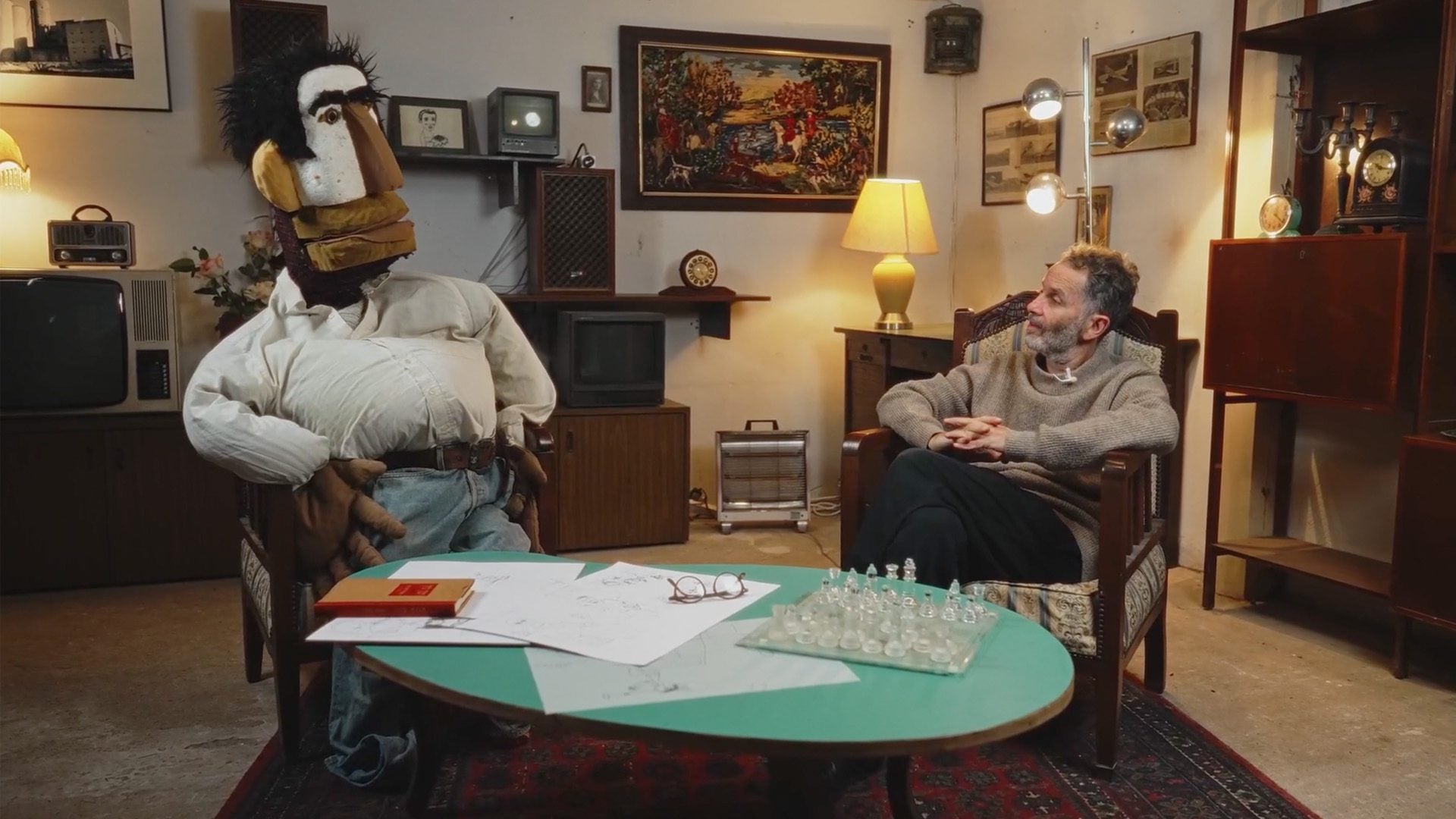 מוטי ברכר, רוחות מלחמה. צילום: אסף מגל