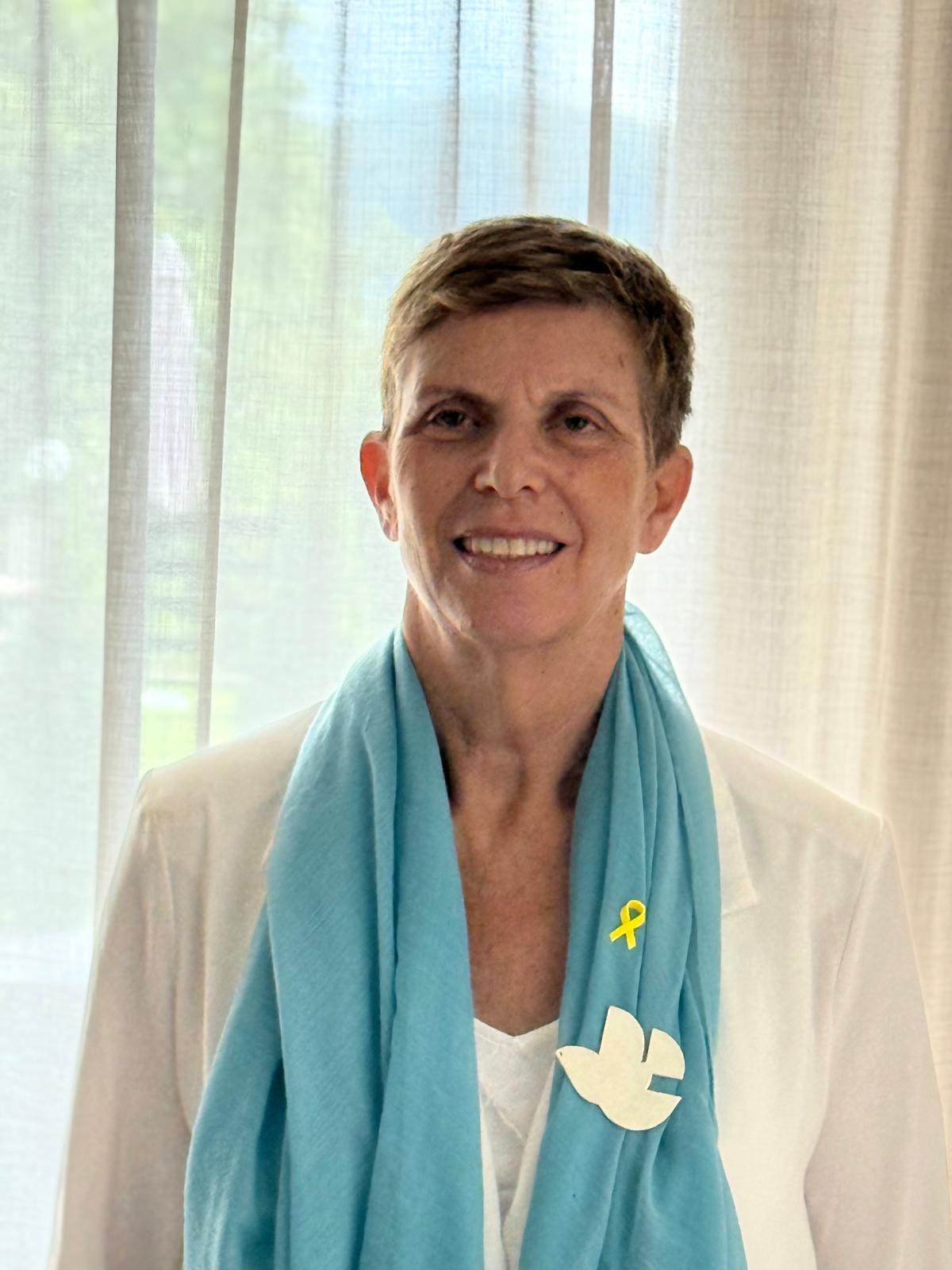 יעל אדמי, יו״ר תנועת נשים עושות שלום. צילום: מ״ל