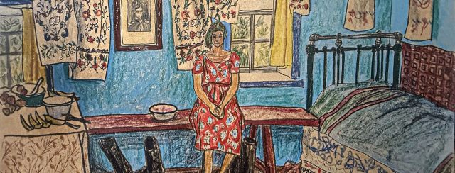זינאידה פוזדניאקובה, פנים בית אוקראיני, 1965. צילומים: מ״ל
