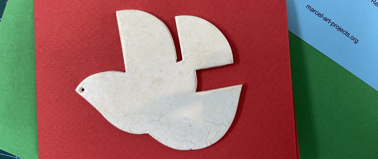 שלום / דן ריזינגר; עמותת מרסל לקידום אמנות ותרבות. צילום: עדי אנגלמן